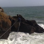 Bertheaume Iroise aventure - Parc aventure - Tyrolienne - Parcours en rochers - Via-ferrata - chasse au trésor - escalade - Plougonvelin - Finistère - 29 - Bretagne - Brest 2016