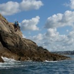 Bertheaume Iroise aventure - Parc aventure - Tyrolienne - Parcours en rochers - Via-ferrata - chasse au trésor - escalade - Plougonvelin - Finistère - 29 - Bretagne - Brest 2016