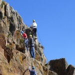 Bertheaume Iroise aventure - Parc aventure - Tyrolienne - Parcours en rochers - Via-ferrata - chasse au trésor - escalade - Plougonvelin - Finistère - 29 - Bretagne - Brest 2016