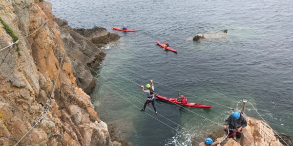 Pont tbétain + Kayak